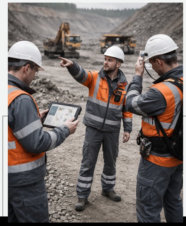 Система контроля персонала для горнодобывающей отрасли в Красноярске