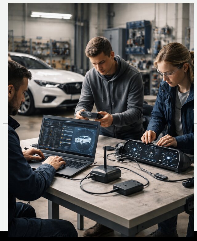 Разработка Connected Car и ПО для автопрома в Красноярске