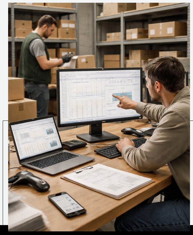 Автоматизация торговых сетей: ERP и учёт в Красноярске под ключ