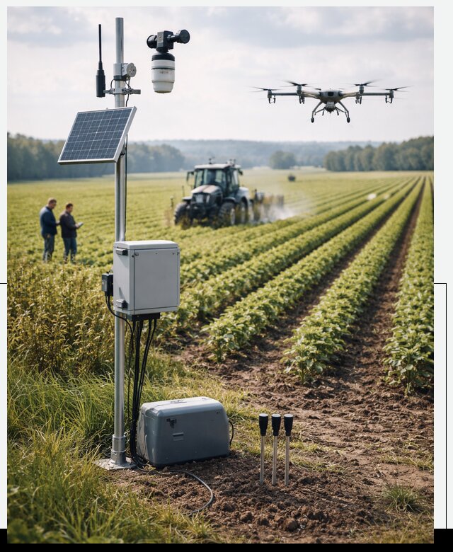 Разработка IoT мониторинга полей в Красноярске от 8636 р. | АвикейКрс